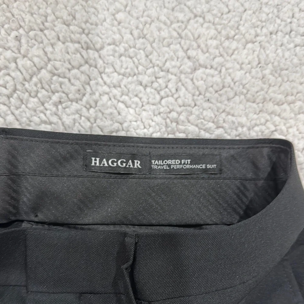 Haggar Men's Black Pants Size34x32 - Picture 5 of 6
